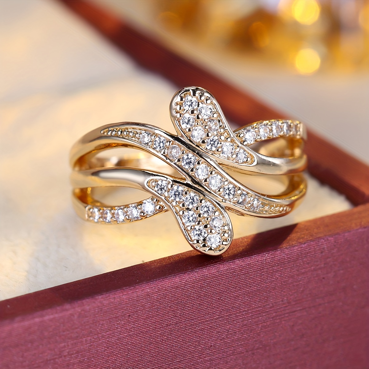 Stylish Ring with Aid for Women on the Go